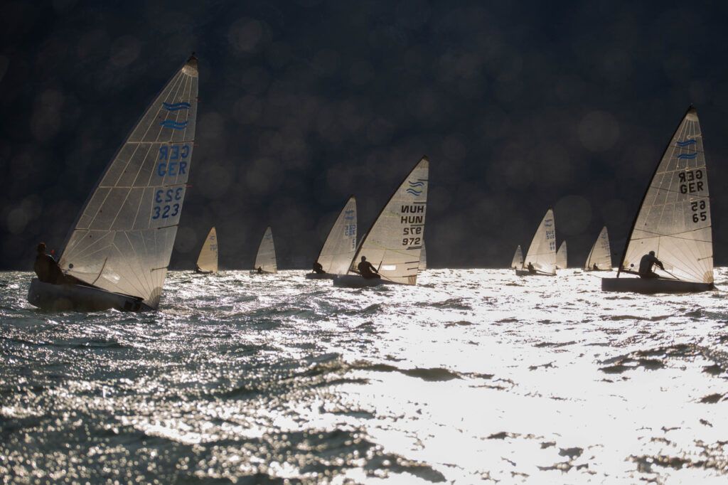 Jonas Jung man Schweizer Meisterschaft Finn